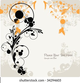 vector flower background