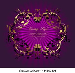 vector flower background
