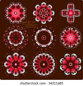 vector flower background