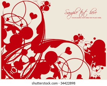 vector flower background