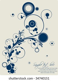 vector flower background