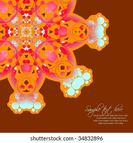 vector flower background