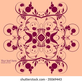vector flower background