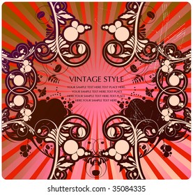 vector flower background