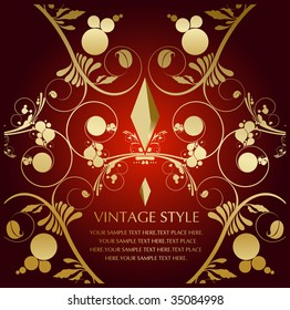 vector flower background