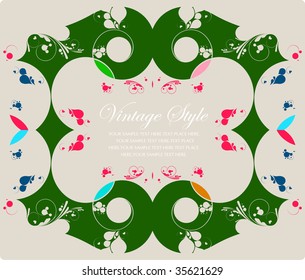 vector flower background