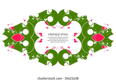 vector flower background