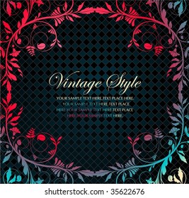vector flower background