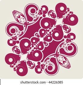 vector flower background