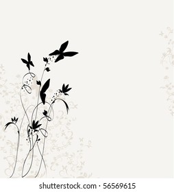 vector flower background