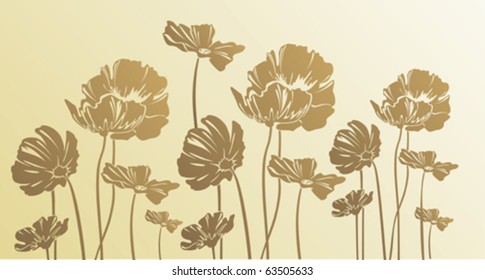 vector flower background