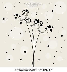 vector flower background