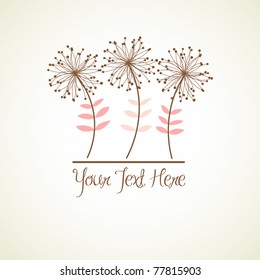vector flower background