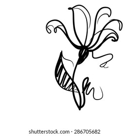 VECTOR    Flower background for design