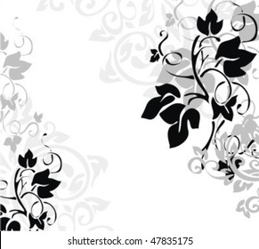 VECTOR Flower background for design