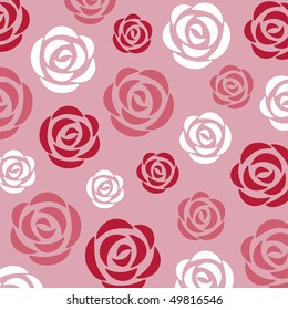 vector flower background design