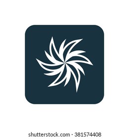 Vector flower can Icon