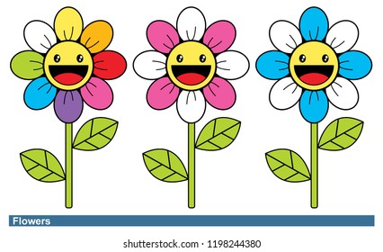 Vector Flower Color Full