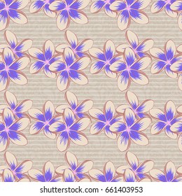 Vector Flower concept. Seamless floral pattern can be used for wallpaper, website background, wrapping paper. Summer design. Leaf natural varicolored pattern.