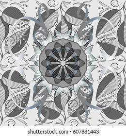 Vector flower concept. Summer design. Leaf natural pattern in colors. Seamless floral pattern can be used for wallpaper, website background, wrapping paper.