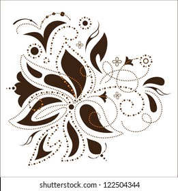 Vector flower design