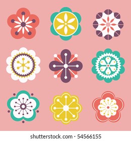 vector flower design