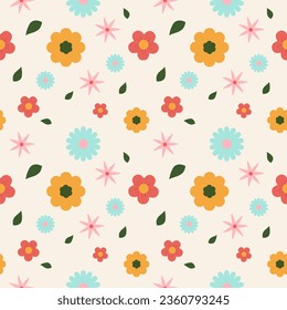 vector flower design background pattern