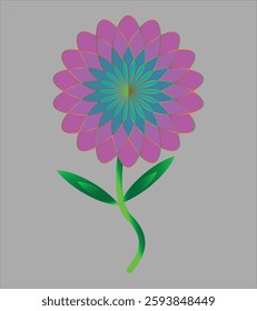 A **vector flower design** is a digitally created floral illustration using scalable vector graphics . It features smooth lines, crisp edges, and vibrant color .