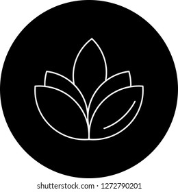vector flower diwali icon 