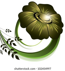 Vector Flower. Eps10.