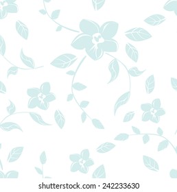 Vector Flower Floral Illustration Seamples 