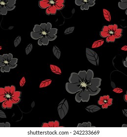 Vector Flower Floral Illustration Seamples 