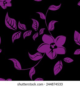Vector Flower Floral Pattern illustration Seamples