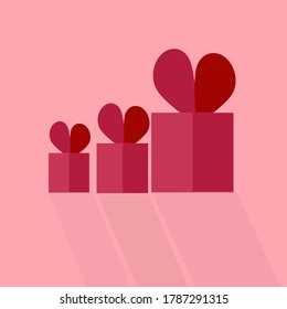 Vector Flower Heart Flowerpot Love Day
