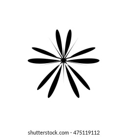 Vector flower Icon