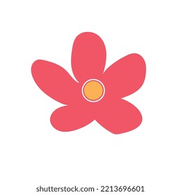  Vector flower icon, blooms on white background floral icon design.
 Vector flower icon, blooms on white background floral icon design.