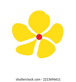  Vector flower icon, blooms on white background floral icon design.
 Vector flower icon, blooms on white background floral icon design.