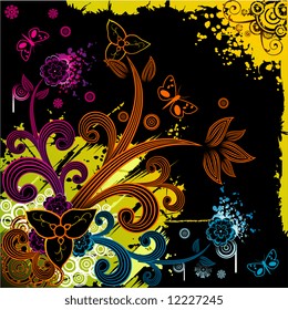 vector flower illustration