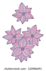  vector flower illustration