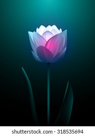 vector flower illustration