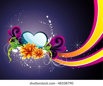 vector flower illustration