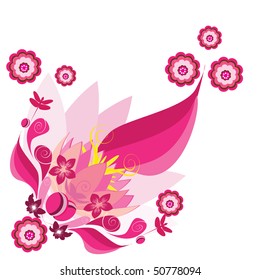 vector flower illustration