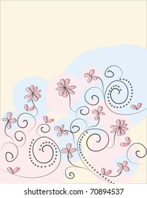 vector flower illustration
