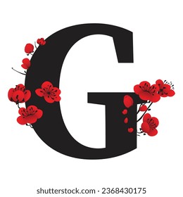 Gráfico gráfico de ilustraciones de flores de vectores