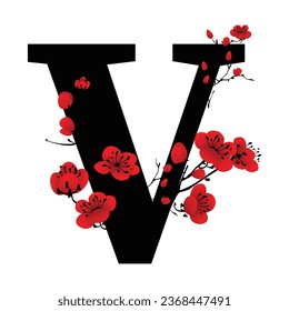 Vector flower illustration design graphic
