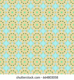 Vector flower illustration. Seamless pattern with floral motif. Seamless floral pattern with flowers, watercolor.