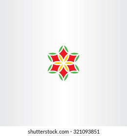 vector flower logo abstract icon design element