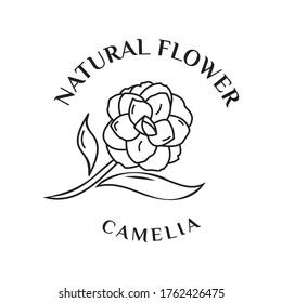 diseño de logotipo de flor vectorial para inspiración