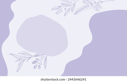  vector flower memphis line art abstract background.