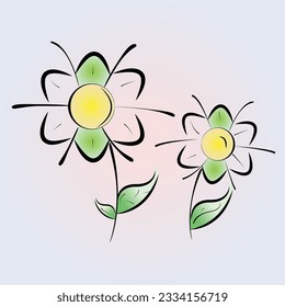 vector flower mud clay silt